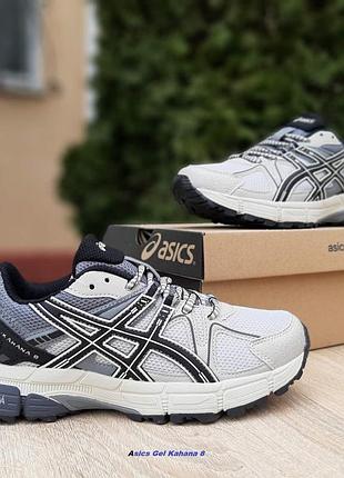 Кросівки підліткові asics gel текстильні бежеві 38
