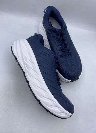 Кроссовки кожаные hoka bondi sr (1129350-otrs) оригинал