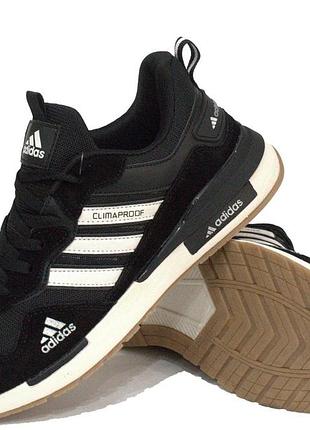 Кроссовки мужские adidas весна-лето-осень, адидас текстиль.натуральный замш,на пене 41