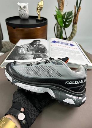 Кроссовки salomon xt-6 ft комбинированные серые