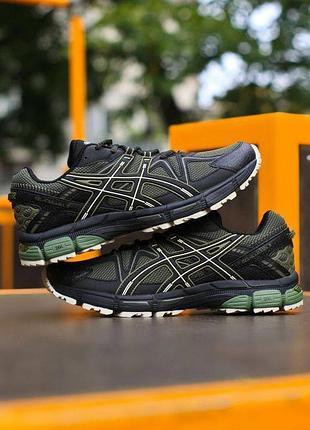 Кросівки чоловічі asics gel-1130 чорно оливкові