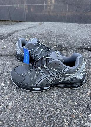 Кроссовки мужские asics gel комбинированные серые