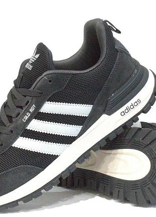 Кросівки чоловічі adidas весна-літо-осінь, адідас текстиль.натуральний замш, на піні 41