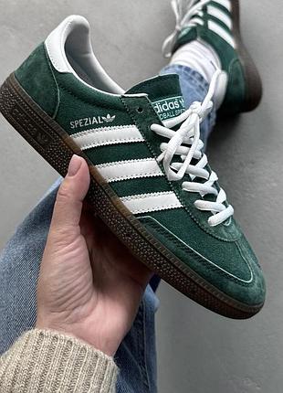 Зелені кросівки adidas spezial