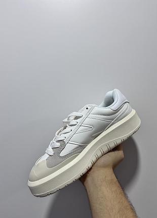 Кросівки з дефектами sale! new balance ct302 white grey розмір й.