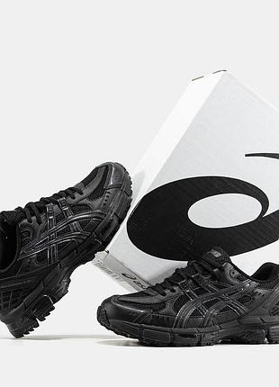 Кросівки чоловічі asics gel комбіновані чорні 43