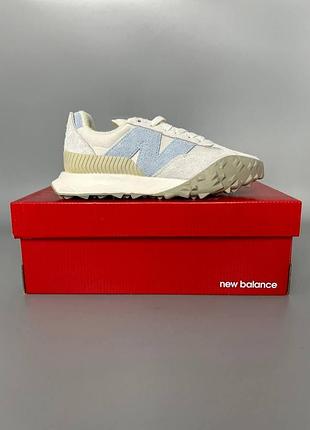Кроссовки new balance xc-72 cream/blue брак 37й 23,5см