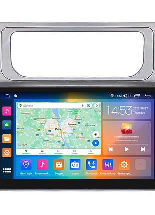 Штатна магнітола lesko для volkswagen touran ii 2010-2015 екран 10" 2/32 gb carplay 4g wi-fi gps prime
