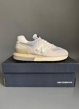 Кроссовки new balance 574 legacy white брак 38й 24см