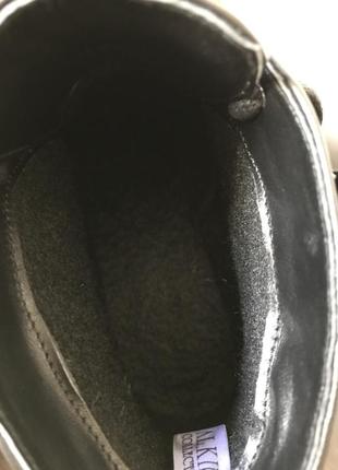 Ботинки 122012 натуральная кожа черные р.36,37,38,39,40,41 осень-зима4 фото