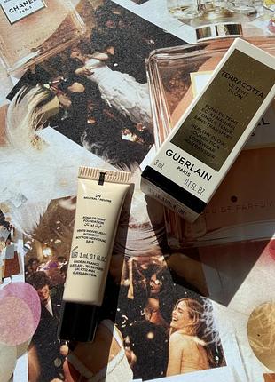 Оригінал пробник тональний крем guerlain terracotta le teint 2n