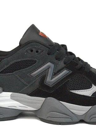Мужские кроссовки new balance 9060 весна-осень замша текстиль молодежные кроссовки