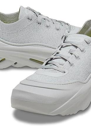 Мужские кроссовки crocs echo surge sneakers m9/42/27см серые.