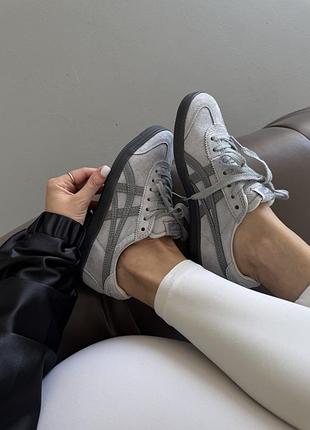 Жіночі кросівки асікс онітсука asics onitsuka tiger full grey