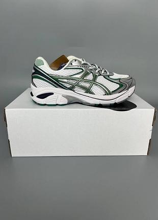 Кроссовки asics gt-2160 white/silver/green брак 39й 25см