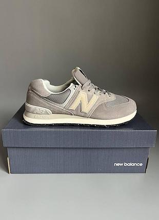 Кроссовки new balance 574 grey брак 41й 26см