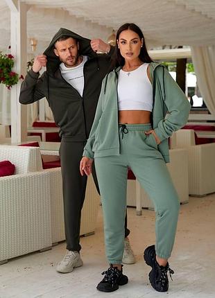 Костюм унісекс 46-48 (s-m),50-52 (l-xl),54-56 (2xl-3xl) петля чорний, сірий, беж, хакі, олива
