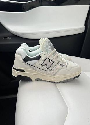 Кросівки new balance 550 для жінок стильні білі повсякденні ньюбики