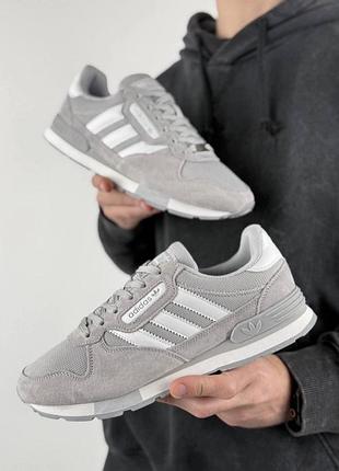 Кросівки чоловічі adidas treziod 2.0 комбіновані сірі 43