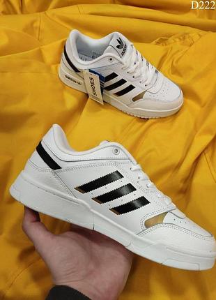 Кроси adidas drop step для чоловіків білі кеди адіки зручні легкі шкіра адідас