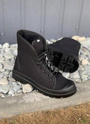 Кеди unisex dalas чорні бавовна, 41