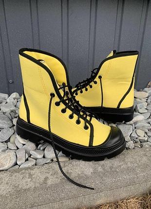 Кеди unisex dalas жовті бавовна, 38
