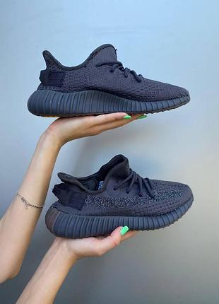 Кеды adidas yeezy boost для мужчин изики удобные тканевые черные