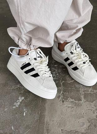 Іночі кросівки adidas forum low x bad bunny замшеві для жінок з комфортом