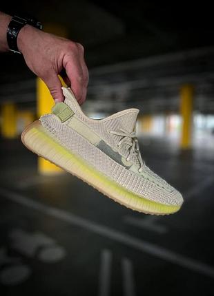 Мужские кроссовки adidas yeezy boost 350 изики для мужчин белые текстиль удобные повседневные легкие кроссы ад