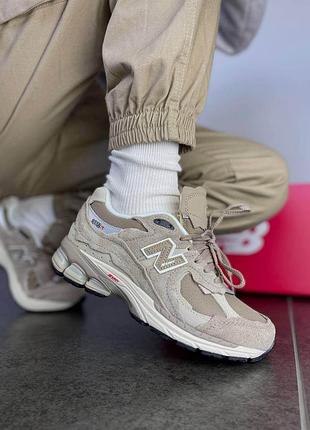 New balance 2002r женские кроссовки серые замшевые стильные для женщин повседневные 40