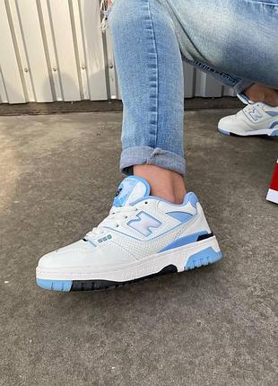 Жіночі кросівки new balance 550 для жінок білі стильні повсякденні ньюбики