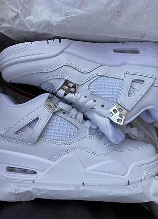 Кросівки з дефектами!!! jordan 4 white 38й