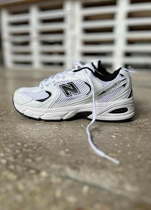 Жіночі кросівки new balance 530 білі для жінок стильні повсякденні нью беланс
