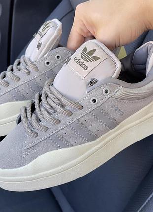 Кроссовки с дефектами sale!!! adidas campus x bad bunny brown размер й.