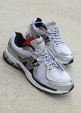 Чоловічі кросівки new balance 860 чорнобілі, стильні та зручні new balance 860