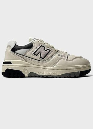 Кроссовки new balance 550 для женщин белые стильные ньюбики повседневные 43