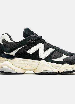 Кросівки new balance 9060 black жіночі, спортивні моделі для повсякденного носіння