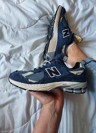 Кроссовки new balance 2002r зелёные замшевые для женщин стильные повседневные 38