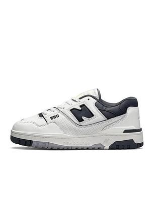 Кроссовки new balance 550 low white gray 44й 28см