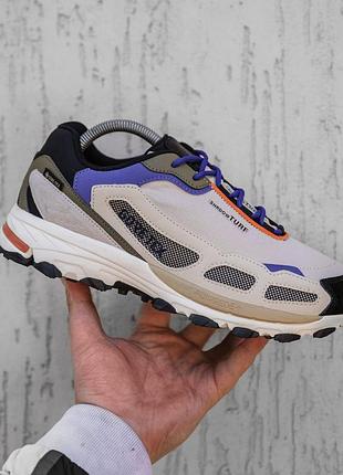 Мужские кроссовки adidas shadowturf белые, кожа, замша и сетка, легкие и стильные 44