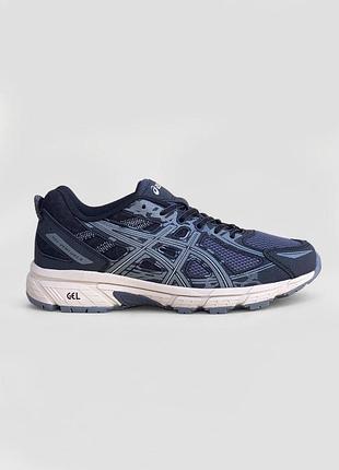 Кросівки asics gel venture 6 темні для жінок стильні якісні брендові асикс 38