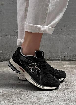 Женские кроссовки new balance 1906r черные классические и комфортные нью баланс 1906r 40