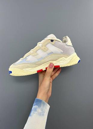 Женские кроссовки adidas niteball кроссы адидас найтбол для женщин удобные бежевые повседневные адики 45