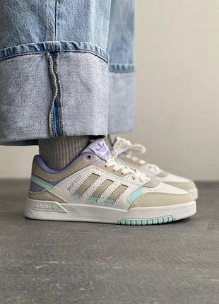 Кроси adidas drop step білі для жінок легкі шкіряні зручні адідас