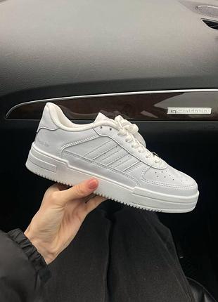 Жіночі кросівки adidas dass-ler кроси адідас для жінок білі стильні зручні кеди шкіра повсякденні