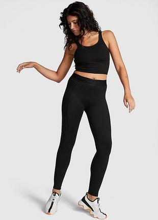Спортивные леггинсы victoria's secret (281997895981) ultimate high-waist leggings xs черные