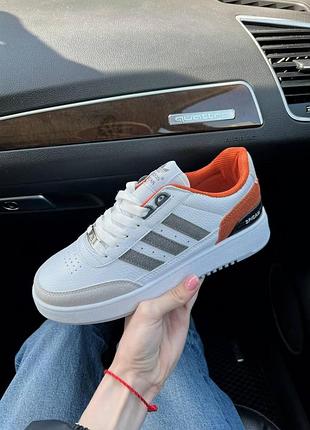 Жіночі кросівки adidas spican для жінок білі шкіряні зручні адіки спікан трендові кроси адідас 39