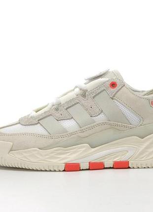 Женские кроссовки adidas niteball кроссы адидас найтбол для женщин бежевые удобные повседневные адики 39