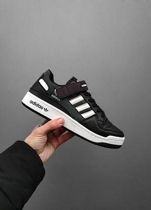 Чоловічі кросівки adidas forum кроси адідас для чоловіків замша стильні зручні повсякденні форуми