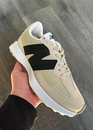 Кроссовки new balance 327 серые замшевые для женщин стильные повседневные модные 39